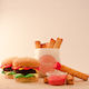Burger & Fries Design Cupcakes Delish Cupcakes