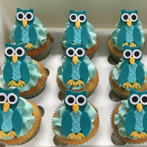 Owl Themed Cupcakes Delish Cupcakes