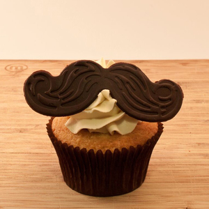 Moustache Design Cupcakes Delish Cupcakes