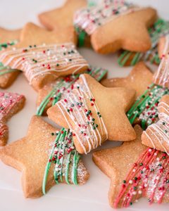Christmas Shortbread Cookies Delish Cupcakes