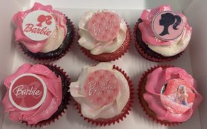 It's a Barbie World - Delish Cupcakes
