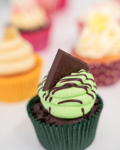 Chocolate Mint Flavored Cupcakes Delish Cupcakes