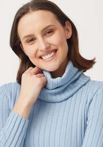 Accessories: Rib Merino Snood