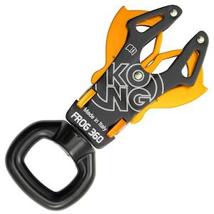 Hardware: Kong Frog 360 Rotate Aluminium Carabiner (suit 25mm webbing)