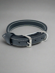 Dog Collars: 40MM WIDE DOUBLE LAYERED BIOTHANE DOG COLLAR
