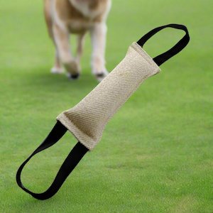 Tugs 1: Bende 2 Handled Jute Dog Training Tug