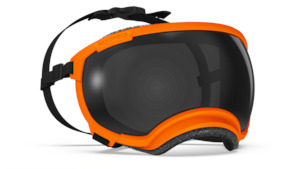 Rex Specs Dog Goggles: Rex Specs V2 Ozark Orange Frame