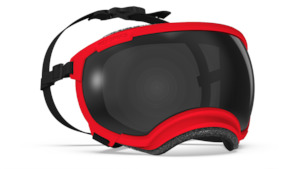 Rex Specs Dog Goggles: Rex Specs V2 Ranger Red Frame