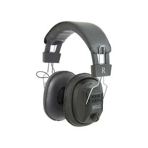 Audio Visual: Mono/Stereo Headphones with Volume Control