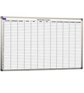 Whiteboards: Year Planner
