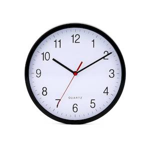 Office Equipment 2: Wall Clock 250mm – Silent Sweep