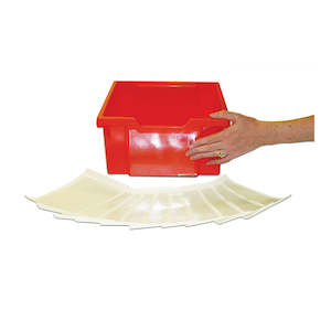 Tray Inserts: Gratnells Label Holder for Standard Deep Trays – Pack of 10