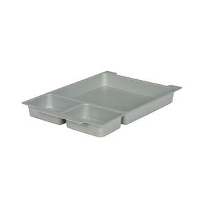 Gratnells Standard Shallow Tray Insert – 1 Large & 2 Small Compartments (F1 Tr&hellip;