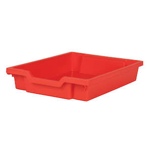 Gratnells F1 Shallow Tray Flame Red