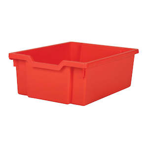 Trays: Gratnells F2 Deep Tray Flame Red