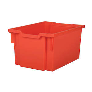 Trays: Gratnells F25 Extra Deep Tray Flame Red