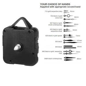 Clock Movement 23mm With Hands