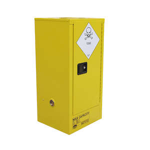 Toxic Storage Cabinet 60L, 1 shelf