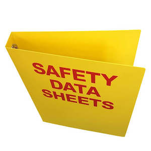 Safety Data Sheet (MSDS) Holders - Yellow