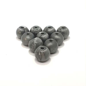 Molecular Models Metal Grey Atom 23mm 2 Holes Linear Pk/10