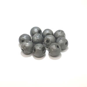 Molecular Models Metal Grey Atom 23mm 3 Holes (107deg Pyramidal) Pk/10