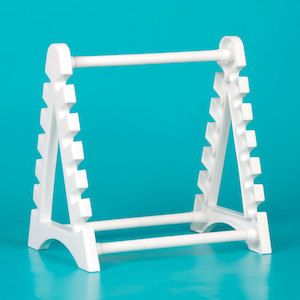 Pipette Fillers Stands: Pipette Rack 12-Place A-Frame