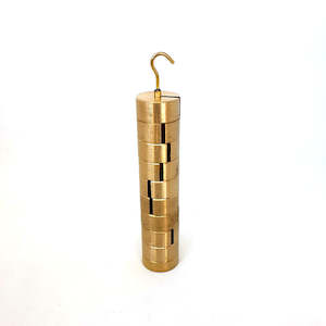 Masses Weights: Slotted Mass Set 500g (9x50g) + 4mm Carrier