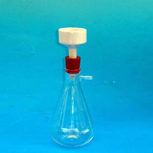 Porcelain Labware: Flask Buchner & Bung Complete 500ml