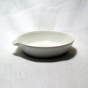 Evaporating Basin Porcelain Flat 90x18mm