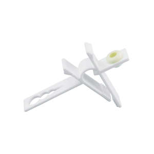Thermometer & Tubing Holder Plastic