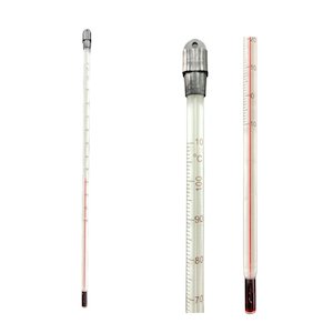 Thermometers: Thermometer Red Spirit -10 To 110 300mm
