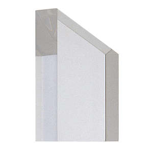 Heat Light: Trans-Lucid Glass Prism Right-Angled Trapezoid