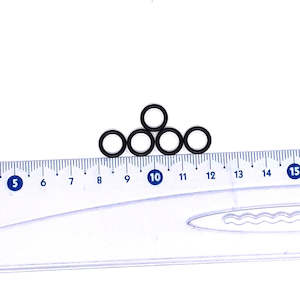 Glass Burettes: O-Rings for Burette Stopcock – Pack of 10 (Fits Modular Glass Burettes)