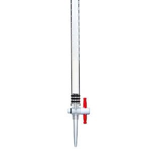 Burette Plastic PTFE Stopcock 50ml
