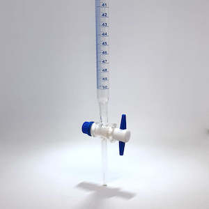 Burette Glass, PTFE Stopcock, 50ml