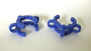 Keck Clip Light Blue 19/26 PP