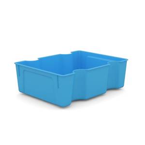 Gratnells Accessories: Gratnells SortED Medium Insert – Cyan Blue