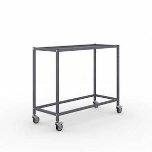 Gratnells Science Bench Height Treble Span Large Items Trolley