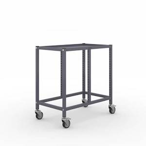 Gratnells Science Bench Height Double Column Trolley