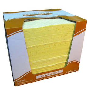 Spill Response: Spill Response Chemical Pads, Pk/100