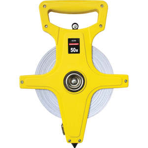 50m Tape Measure – Open Reel Fibreglass Tape