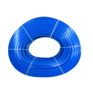 Silicone Square Tubing (Vacuum) 8 mm ID × 20 mm Sq × 6 mm Wall, per Metre