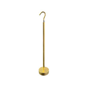 Masses Weights: Carrier 50g Brass with Hook – 5mm Spindle