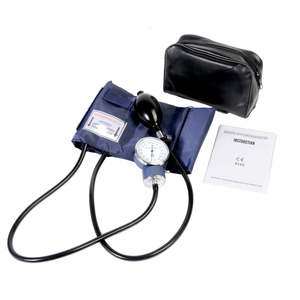 Physiology: Sphygmomanometer Dial Display with Stethoscope