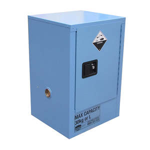 Safety Cabinets: Corrosives Cabinet 30L, 1 shelf