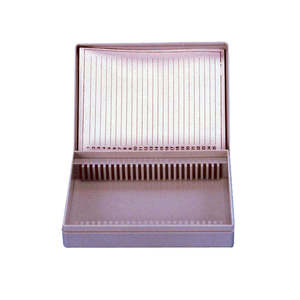 Microscope Slide Storage Box 25 Slide Capacity