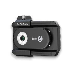 Smartphone Microscope 300X Clip-On Lens with LED Light – Mobile Science Microscope