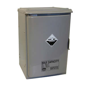 PVC Corrosive Storage Cabinet 70L – Under Bench Chemical Cabinet