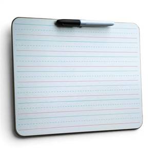 Portable Lined Handwriting Whiteboard A4