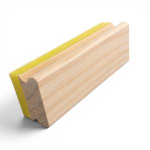 Whiteboard & Blackboard Eraser with Wooden Handle
